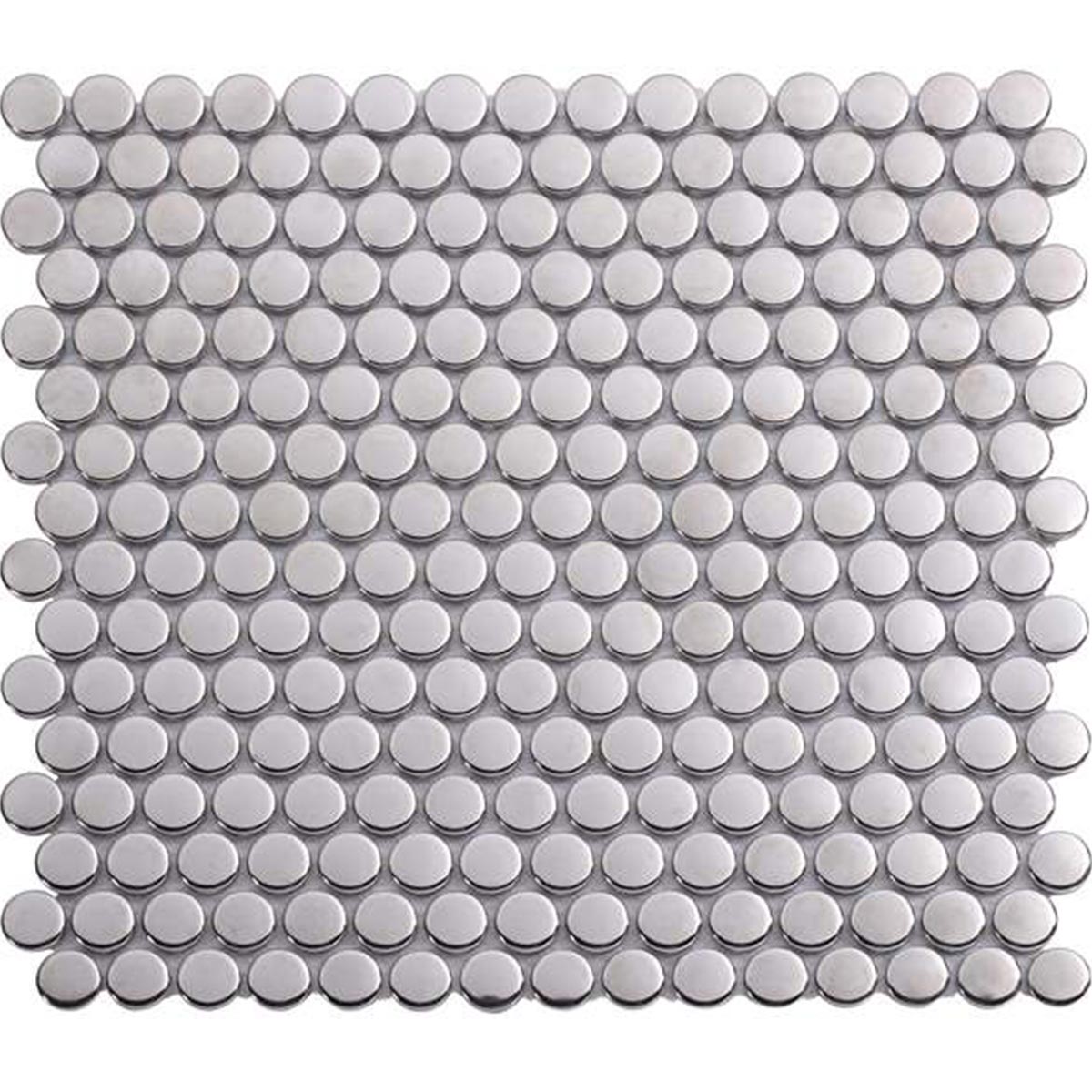 Mosaic Dots Silver Gloss